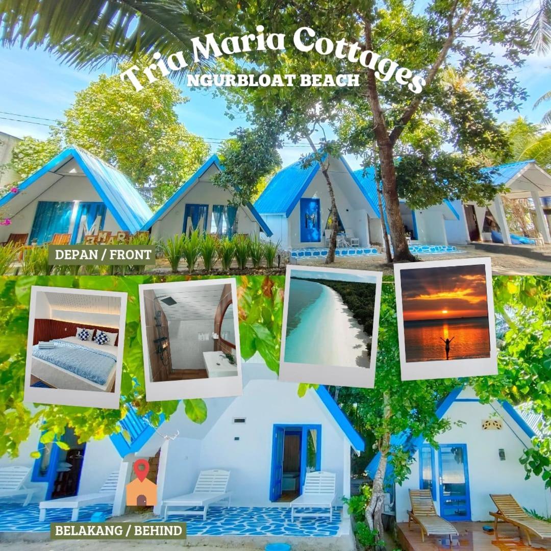 Tria Maria Cottage Ngurbloat エクステリア 写真